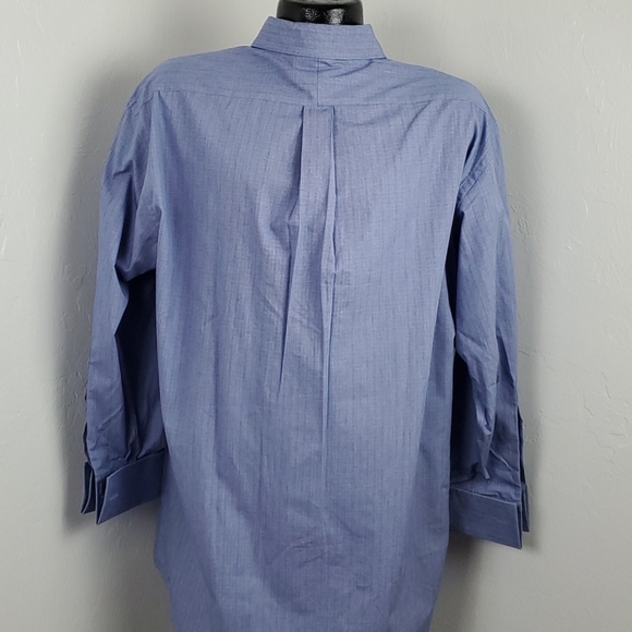 Stafford Executive shirt buttons up long sleeve men size 16 1/2 - Picture 3 of 5